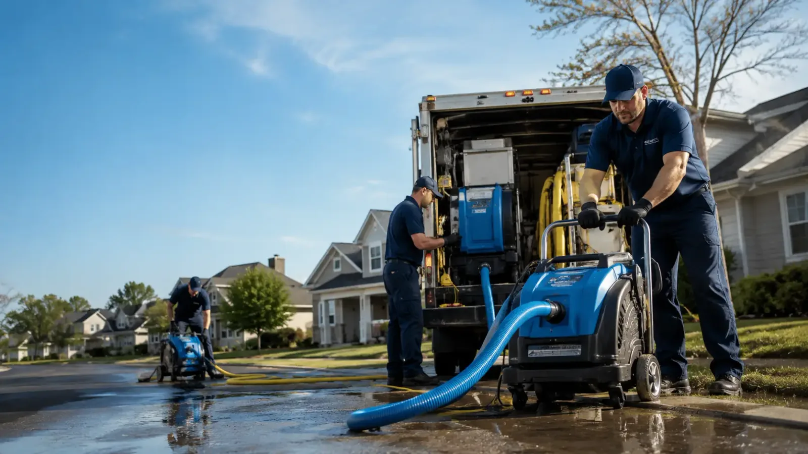 Flood Damage Cleanup in La Puente, CA